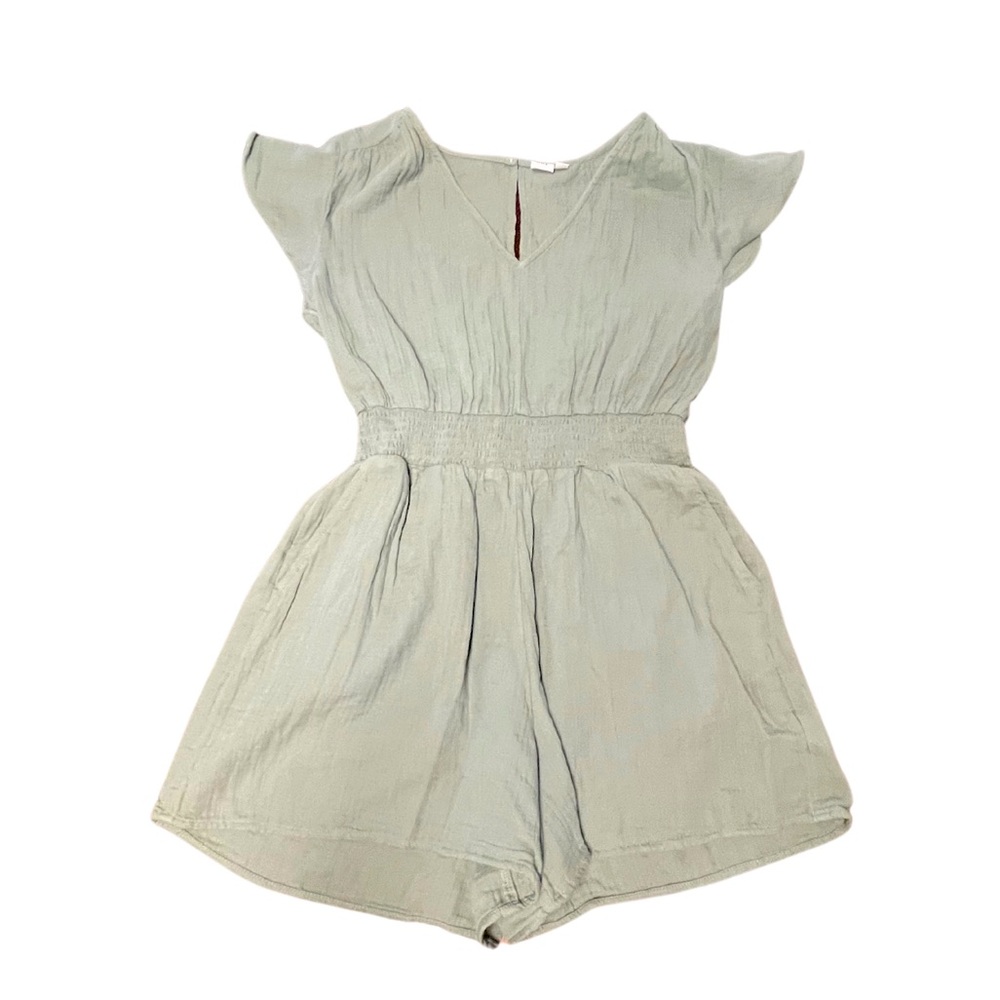 GAP Romper shorts. Sage Green Size Medium.